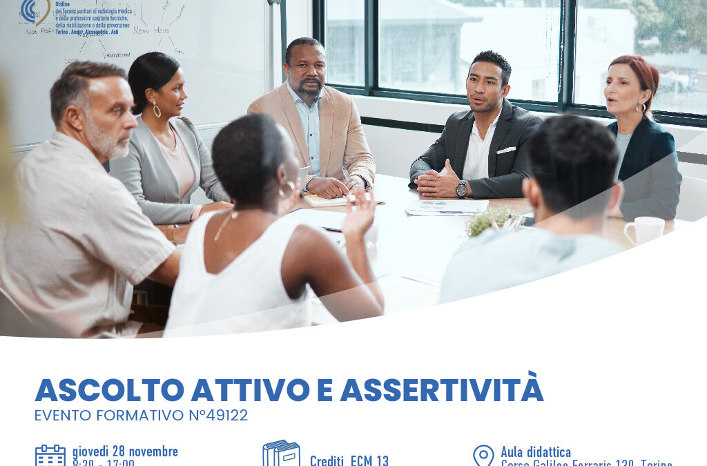 Evento formativo TSLB: Ascolto attivo ed assertività